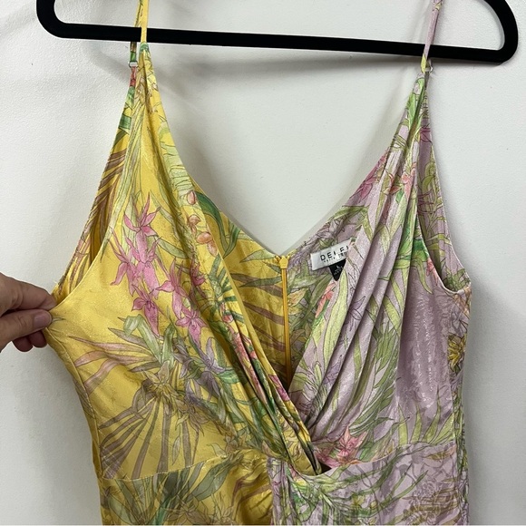 Delfi Collective x Free People Frankie Knotted Plunge Neck Midi Dress - Picture 8 of 15